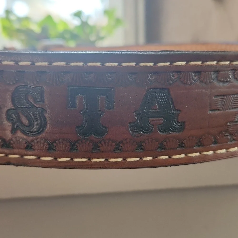 ACOSTA Personalized Leather belt Small